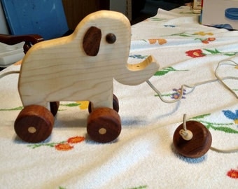 Little buddy elephant pull toy.