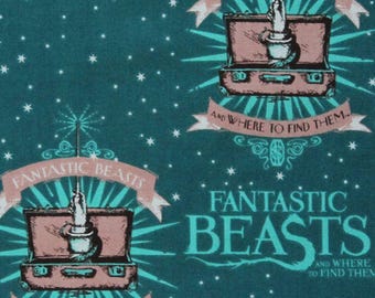 Fantastic Beasts Harry Potter Fabric