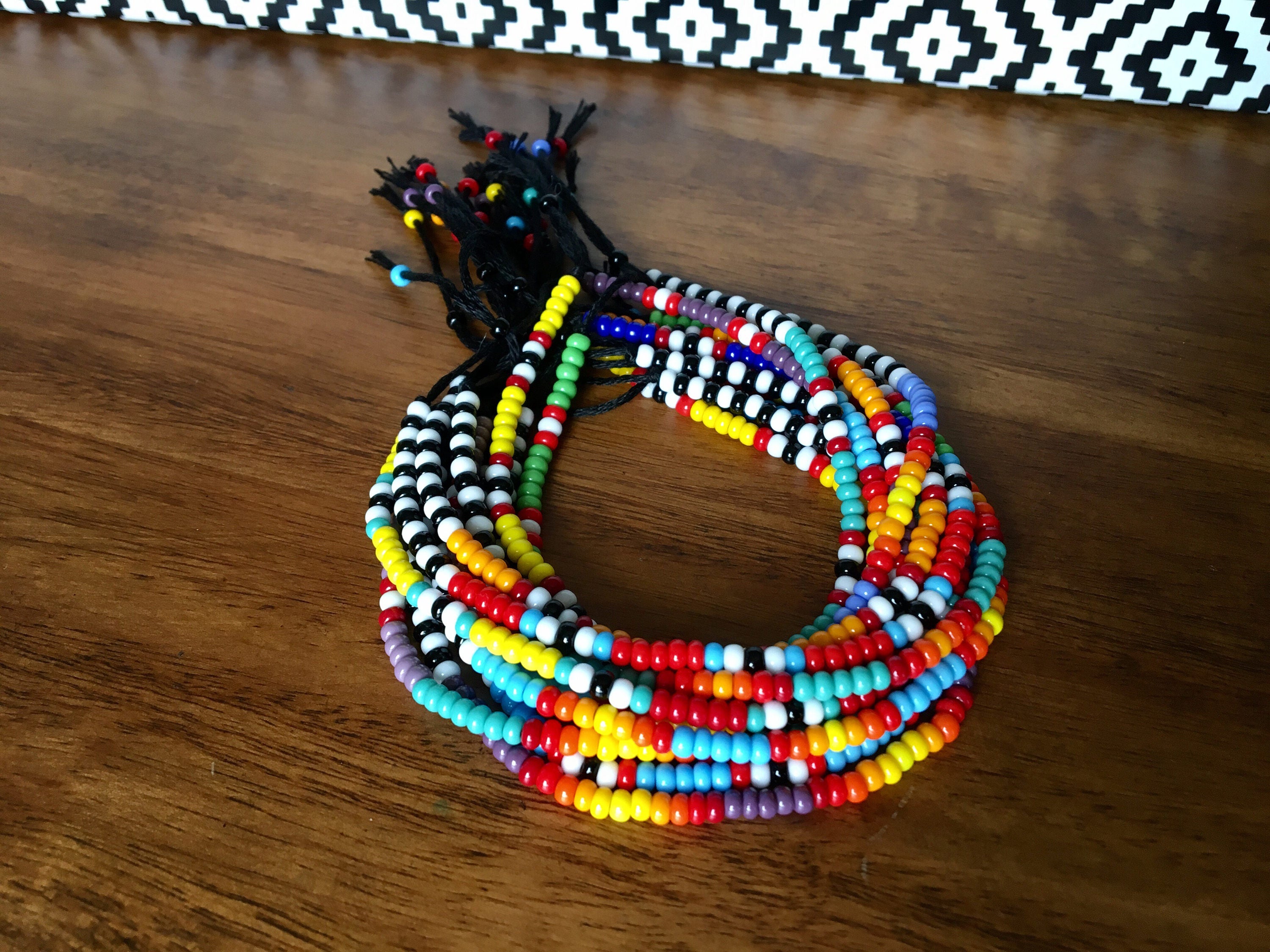 Seed bead bracelet southwest bracelet tribal beaded
