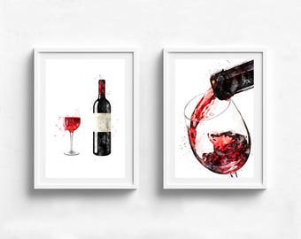 Wine Wall Art wine wall decor | etsy Wine Wall Art wine wall decor | etsy