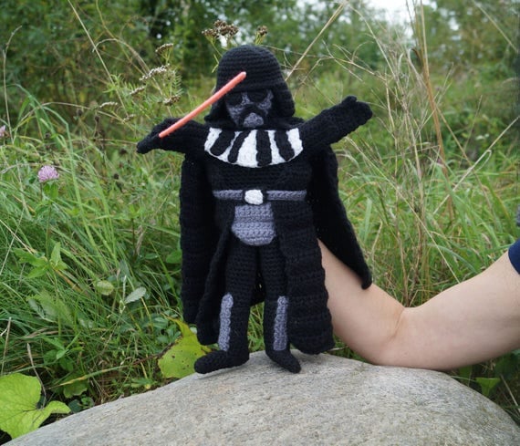 Darth Vader Hand Puppet Pattern