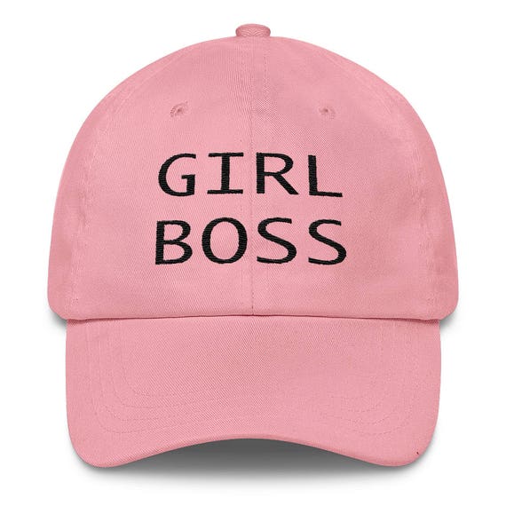 Girl Boss Pink Baseball Hat Entrepreneur Hat Boss Lady Hat