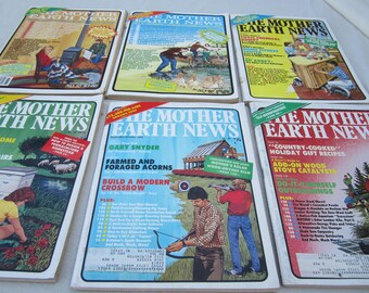 Mother Earth News, 1984 magazines, 1984 Mother Earth News, organic gardening, country living, recycling, Do it Yourself ideas. survivalist