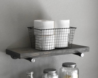 925 Deep Farmhouse Gray Wash Floating Shelf Industrial Rustic Shelves Wood And Pipe 925 Deep Farmhouse Gray Wash Floating Shelf Industrial Rustic Shelves Wood And Pipe