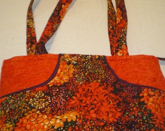 Burnt orange bag