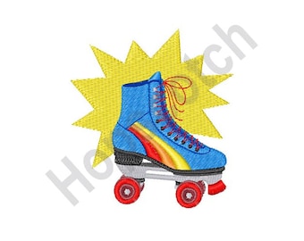 Roller Skate - Machine Embroidery Design