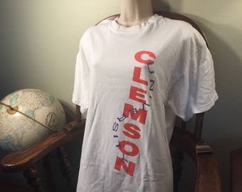 vintage clemson tshirt