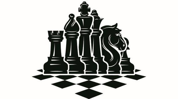 Chess Logo #5 Chessboard Pieces Setup Board Game Strategy ...