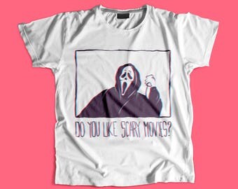 Scream Horror Movie Cotton T-Shirt