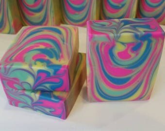 Electric Lemonade Coconut Milk Handmade Vegan Cold Process Soap