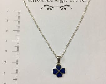 Lapis #1 silver pendant