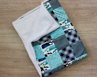 Babyhug Cotton Woven Boxers with Nautical & Space Theme Print Pack of 3 - Blue White & Light Green