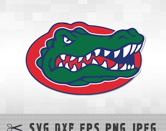 Florida Gators SVG PNG DXF Logo Layered Vector Cut File Silhouette Studio Cameo Cricut Design Template Stencil Vinyl Decal Transfer Iron on