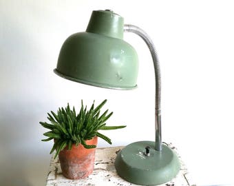 Vintage industrial desk lamp