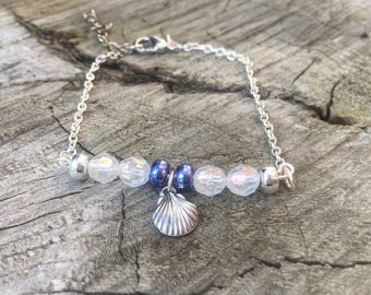 Shell anklet | Etsy