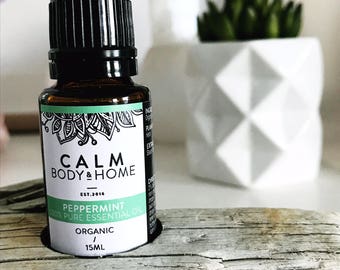 Organic Pure Peppermint Oil Therapeutic Grade - Mentha arvensis oil