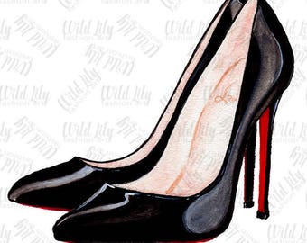 High heel clipart | Etsy