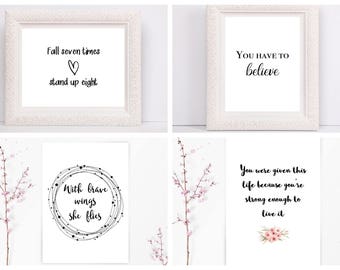 Ifv quote / icsi quote / fertility quote / fertility print / ivf print / ttc print