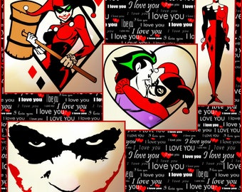 Harley Quinn and Joker SVG - Layered Harley Quinn and Joker SVG Files- Designs made for cricut and Silhouette