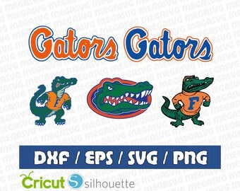 Florida Gators Svg Dxf Eps Png Cut File Pack