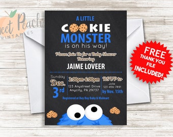 Suggestions For Cookie Monster Invitations 7