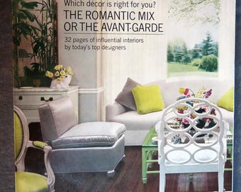 House Beautiful October 1968 Magazine - The Romantic Mix issue