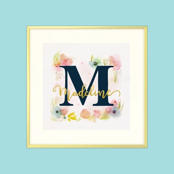 Custom Digital Print - Nursery Name and Monogram - Harry Potter Series - Dumbledore Quote Series