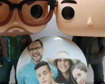 Mr. Robot Pinback Button (2 1/4")