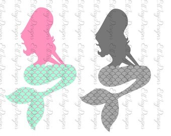 Mermaid svg, mermaid tail svg, fish scale, silhouette cut file, cricut cut file, mermaid svg, summer svg, beach svg, ocean svg, cut files
