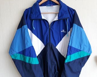 Retro Windbreaker 90s Men Medium Vintage Large Clothing Jacket Retro Windbreaker 90s Men Medium Vintage Large Clothing Jacket