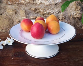 Limoges Ulim porcelain cake stand