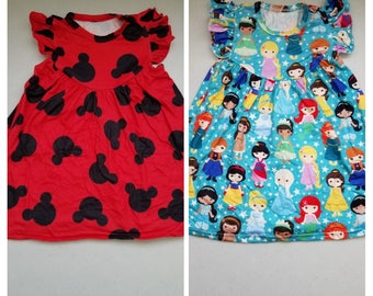 Girls Disney Princess Dress