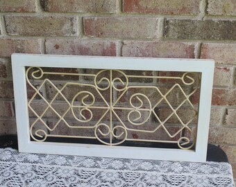 White Wood Wall Decor vintage wood frame | etsy White Wood Wall Decor vintage wood frame | etsy