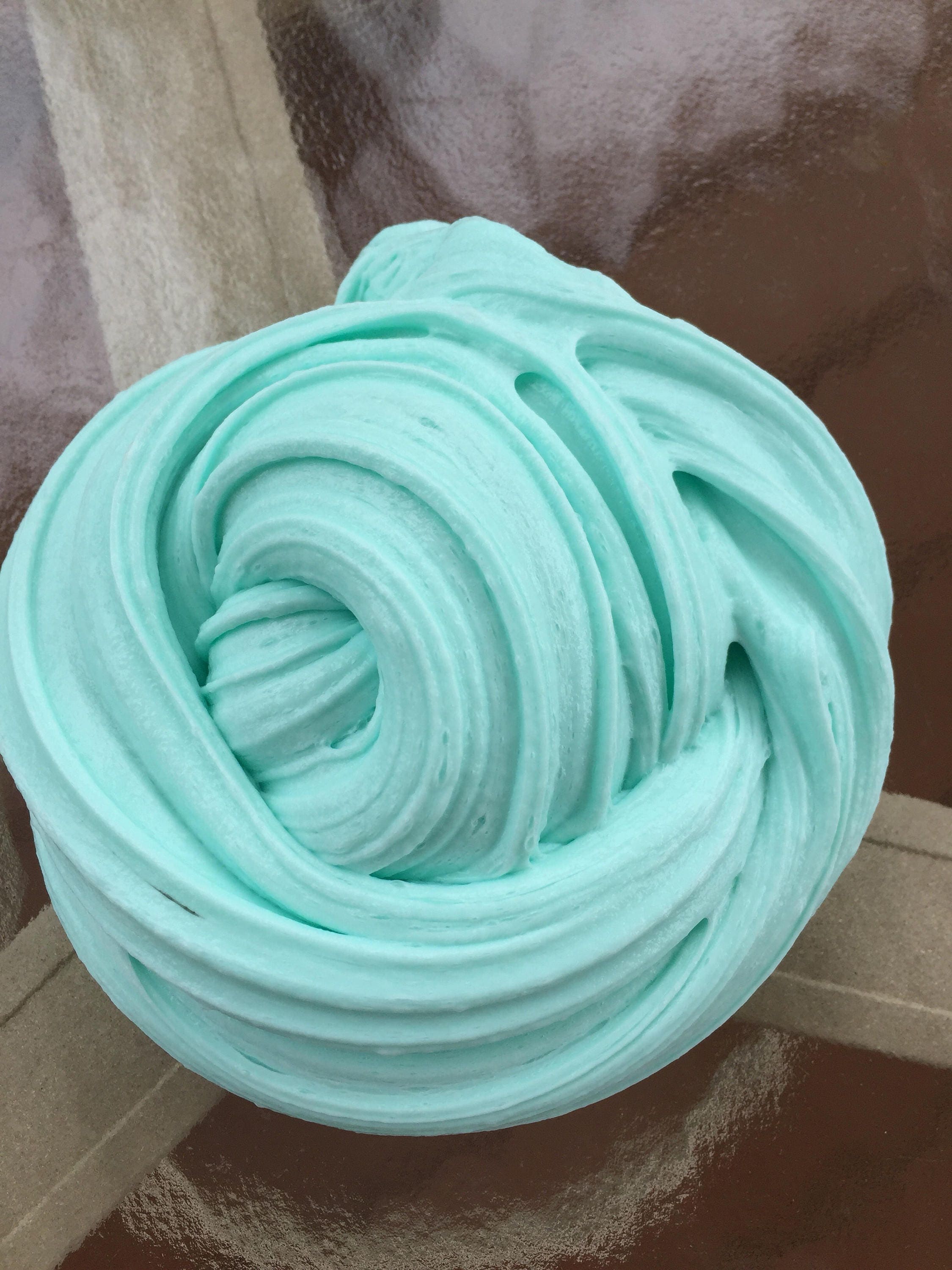 Sea Foam Fluffy Slime