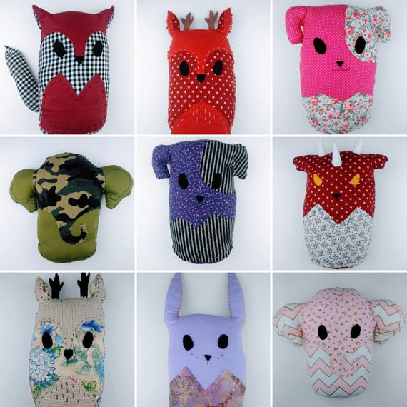 patchwork pet premium plush toy