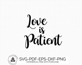 Download Love is patient file | Etsy