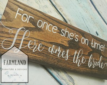 Wedding sign, bride, wedding aisle, Ring Bearer, Wedding gift