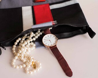 Beauty Case Large - Beauty da viaggio - Travel Beauty Case - Porta trucchi - Made in Italy - Handmade Bag - Borsetta viaggio - Beauty