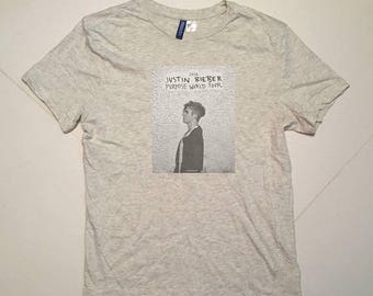 LAST DAY 35% OFF Justin Bieber Purpose Tour H&M T Shirt / men Size M