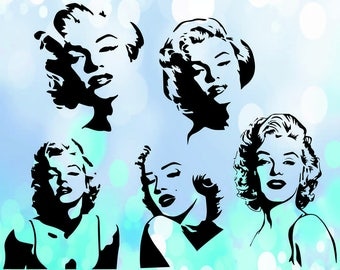 Download Marilyn silhouette | Etsy