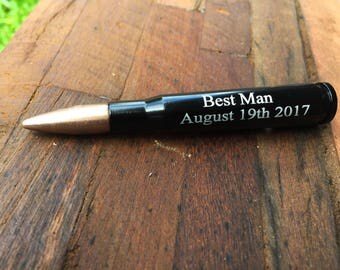 Bullet Bottle Opener, Personalized Bullet Bottle Opener, engraved bottle opener, groomsman bottle opener, groomsman gift, groomsmen gifts