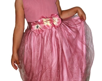 Festive girl dress party holiday birthday wedding 5-6 years old size 5-6