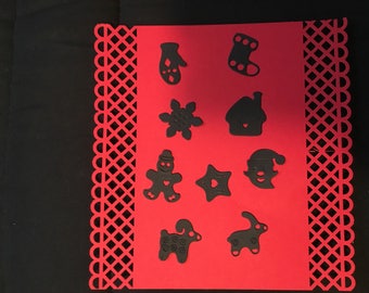 Christmas scrapbooking die cuts