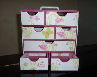 seven drawers storage box