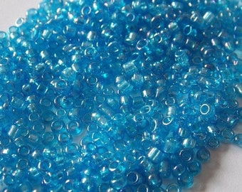Bag of seed beads 2.5 mm turquoise