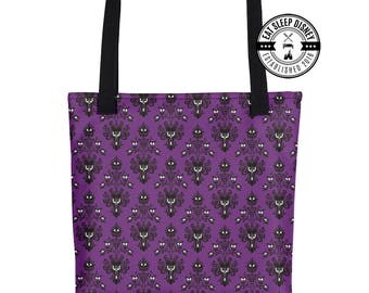 Haunted Mansion Creepy Wallpaper Infinity Scarf for Gals in