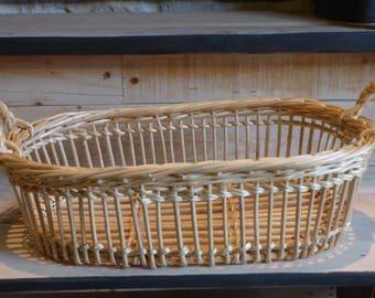 Wicker basket with handles "Matt" 2