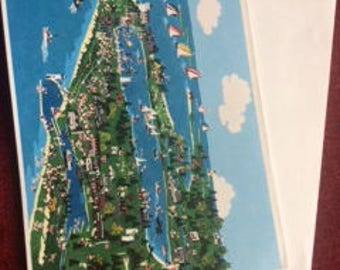 Crystal Lake note cards, Frankfort Michigan