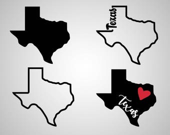 Download Texas outline svg | Etsy