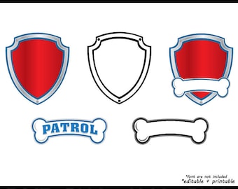 Paw patrol logo | Etsy
